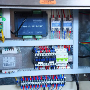 折角袋包裝機詳情-PLC控制電箱